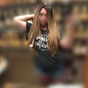 Brand New Human Hair ombré bayalage Wig w. Extras!